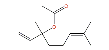 3,7-Dimethyl-1,6-octadien-3-yl acetate